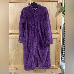Plush Purple Women's Robe